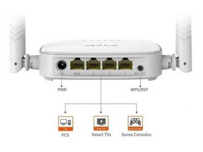 Tenda N301 - Router WiFi chuẩn N tốc độ 300Mbps - Bảo Hành 36 Tháng